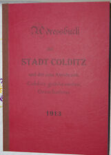 Adressbuch stadt colditz gebraucht kaufen  Colditz