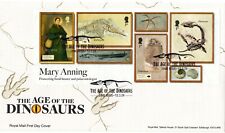 CUBIERTA DE SELLOS DE DINOSAURIO 2024 GB PRIMER DÍA MARY ANNING *BONITA* FDC 12.3.24, usado segunda mano  Embacar hacia Mexico