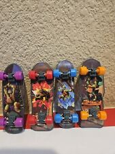 4 WickedCool Toys TMNT Viacom Mini Skates Finger Boards 2012 comprar usado  Enviando para Brazil