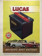 Lucas battery vintage for sale  CARSHALTON
