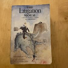 The Litigation Manual: A Primer For Trial Lawyers 2nd Edition (1989 Brochura) comprar usado  Enviando para Brazil