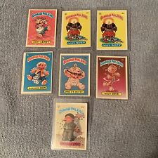 Garbage Pail Kids Original Series 1,2  (1986) --7 cards-- (Matte) Lot #10 for sale  Mesa