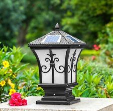 Lâmpada LED externa movida a energia solar pilar poste lâmpada jardim Deco à prova d'água comprar usado  Enviando para Brazil