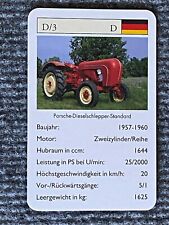 Einzelkarte porsche traktor gebraucht kaufen  Dieringhausen,-Derschlag