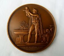 Occasion, Ancienne Médaille 1978 Napoléon Ier Baptême du Roi de Rome 1811 Andrieu 11,4 cm  d'occasion  France