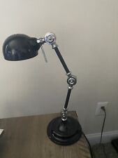 Lámpara de escritorio Cerámica Granero Tron negra plateada lámpara de escritorio ajustable estilo industrial segunda mano  Embacar hacia Argentina