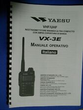 Yaesu manuale istruzioni usato  Italia