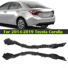 Para 2014-2019 Toyota Corolla preto conjunto de 2 suportes de para-choque traseiro LH+RH comprar usado  Enviando para Brazil