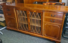 Yew glass fronted for sale  HIGH WYCOMBE