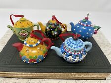 mary engelbreit teapot ornament for sale  Yakima
