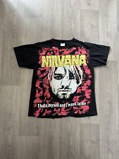 Vintage nirvana shirt for sale  NOTTINGHAM