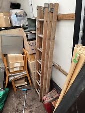 Triple wooden ladders for sale  KEIGHLEY