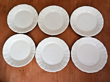Assiettes plates blanches d'occasion  Challans