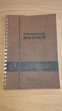 Colchester master instruction for sale  HYDE