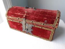 Antique velvet covered for sale  PLYMOUTH
