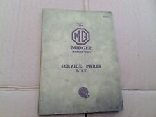 mg td parts for sale  TORPOINT