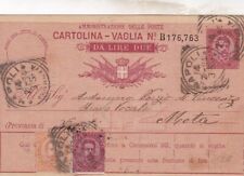 Regno intero postale usato  Palermo