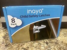 Cabinet Locks Child Safety Latches (8 Pack) - Baby Proofing Cabinets & Drawers for sale  Shipping to South Africa