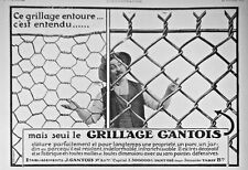 Publicité presse 1913 d'occasion  Longueil-Sainte-Marie