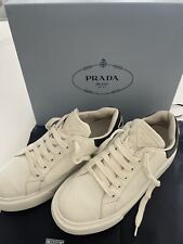 Leather prada white for sale  LONDON