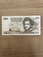 Banknote geldschein österreic gebraucht kaufen  Ense