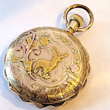 solid gold pocket watch for sale  Loomis