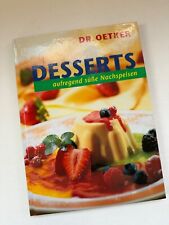 Rezeptheft kochbuch desserts gebraucht kaufen  Hamburg