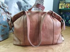 Large tan leather for sale  NEWPORT