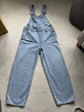 Levis Women’s Wide Leg Dungarees Overalls Size M (D3834), used for sale  Shipping to South Africa