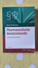 Pharmazeutische gesetzeskunde  gebraucht kaufen  Schondorf am Ammersee