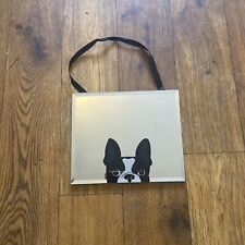 Boston terrier mirror for sale  REIGATE