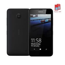 Nokia Lumia 630 Microsoft Windows 8 Mobile Phone 8GB Black DUAL SIM Unlocked for sale  Shipping to South Africa