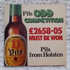 Holsten pils odd for sale  COVENTRY
