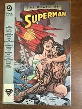 RARE The Death of Superman Comic Book 1st Edition Print 1993 for sale  Shipping to South Africa