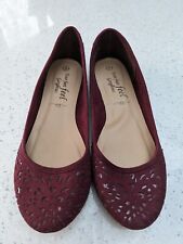 Burgundy pumps new for sale  WOLVERHAMPTON