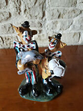 Groupe porcelaine clowns d'occasion  Aix-en-Provence-