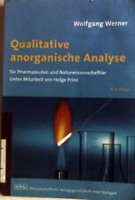 Qualitative anorganische analy gebraucht kaufen  Bubenhm.,-Wallershm.