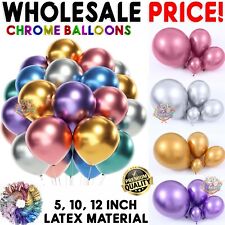 Chrome balloons metallic for sale  Shipping to Ireland