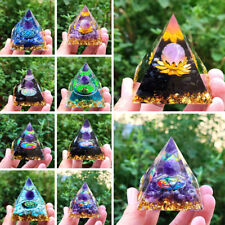 Esfera de cristal de ametista pirâmide de orgonita chakra obsidiana energia pedra orgone comprar usado  Enviando para Brazil