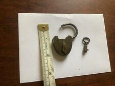 Antique brass padlock for sale  NEWMARKET