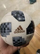 Mini bola original Adidas Telstar 18 Copa Mundial de la FIFA - blanca/plata metálica segunda mano  Embacar hacia Argentina