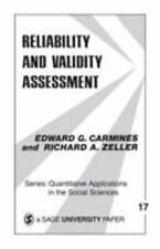 Avaliação da Confiabilidade e Validade (Aplicações Quantitativas na Teoria Social... comprar usado  Enviando para Brazil