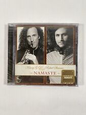 New Sealed Kenny G & Rahul Sharma -Namaste CD -2012 (Indian Classical Santoor), used for sale  Shipping to South Africa