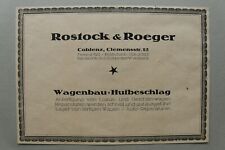 Werbung rostock roeger gebraucht kaufen  Regensburg