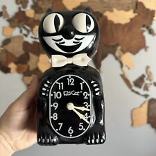 Kit Cat Klock Vintage Inspirado Cavalheiro Smoking Relógio Gato Preto Brilhante Decoração comprar usado  Enviando para Brazil