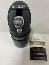 Vintage Citizen Pro Master Watch Relógio Masculino Prata com Manual comprar usado  Enviando para Brazil