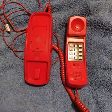 wall telephone red for sale  GLASGOW