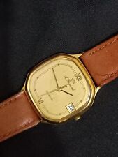 Reloj de cuarzo Arsa A. Raymond hecho en Suiza chapado en oro segunda mano  Embacar hacia Argentina