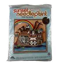 Vintage sunset needlepoint for sale  Yuba City