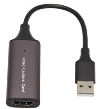 Placa de captura de áudio vídeo 4K HDMI fêmea para USB 3.0 macho 1080P para PS4 TV PC, usado comprar usado  Enviando para Brazil